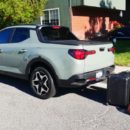 Тест багажа Hyundai Santa Cruz: сколько поместится в кровать?
